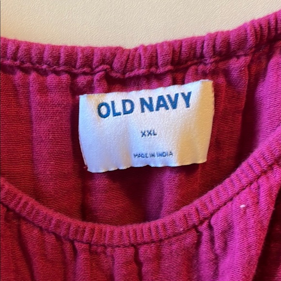 Old Navy XXL Pink Spaghetti Strap Sundress w/ smocking & pockets! - Picture 5 of 12